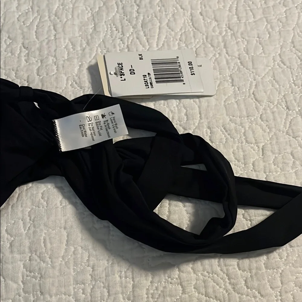 L*Space Black Swim Top - Picture 4 of 7